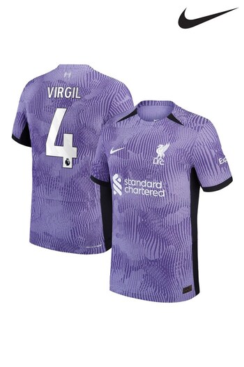 Nike Purple Dri-Fit Liverpool Third Adv Match Shirt 2023-24 (K92056) | £140