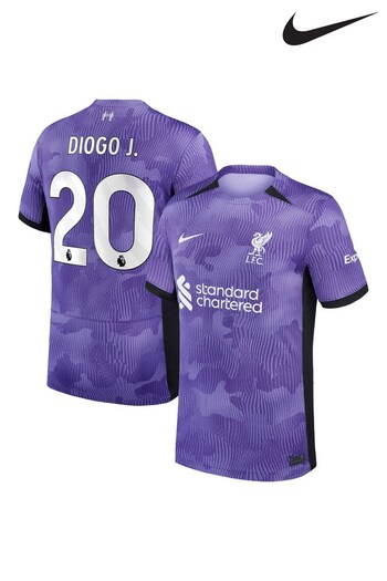 Nike Purple Liverpool Third Stadium Shirt 2023-24 (K92066) | £75