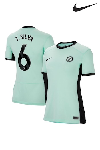 Nike Green Chelsea Third Stadium Shirt 2023-24 friendss (K92087) | £98