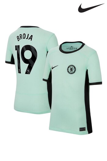 Nike Mint Green Chelsea Third Stadium Shirt 2023-24 (K92106) | £75