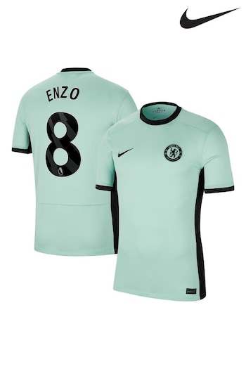 Nike wine Green Enzo - 8 Chelsea FC Stadium 23/24 Third Football Shirt Womens (K92166) | £98