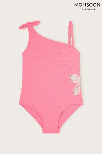 Monsoon Pink Floral Cut-Out Swimsuit (K92348) | £18 - £22