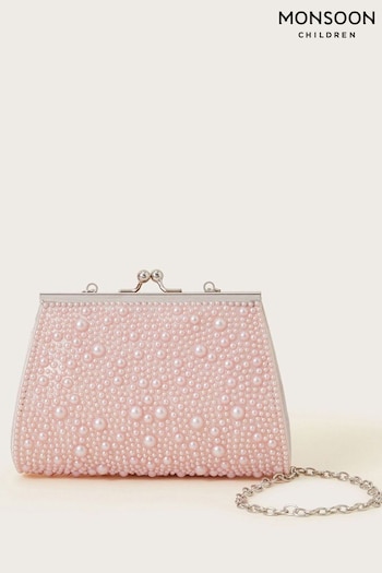 Monsoon Pink Pearl Frame Bridesmaid Mini Bag (K92370) | £15