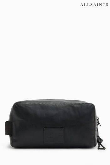 AllSaints Black AllSaints Kobe Black Wash Bag (K92386) | £89