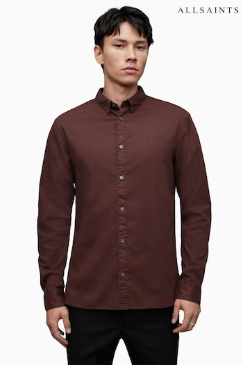 AllSaints Hawthorne Long Sleeved Shirt (K92410) | £89