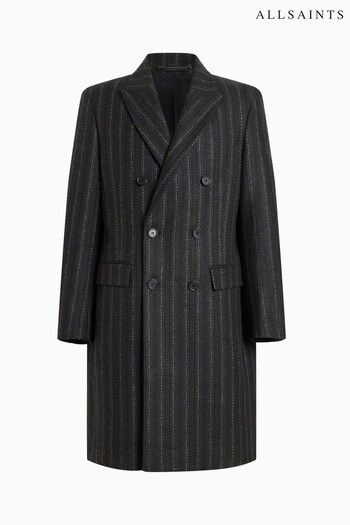 AllSaints Grey Lovell Coat (K92435) | £429