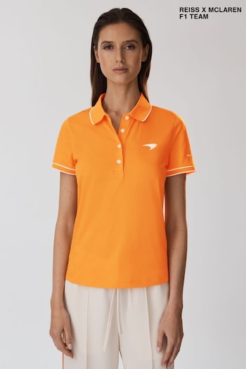 McLaren F1 Mercerised Cotton Polo Shirt (K92488) | £98