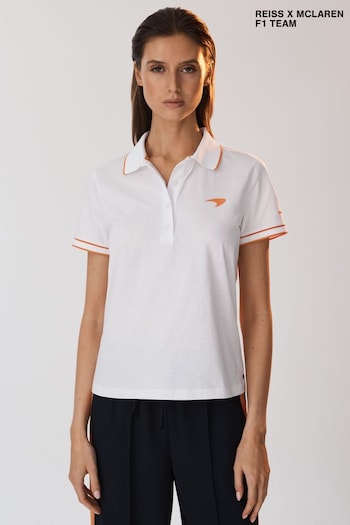 McLaren F1 Mercerised Cotton Polo Mariner Shirt (K92522) | £98