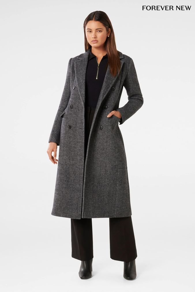 Myer forever new coat top