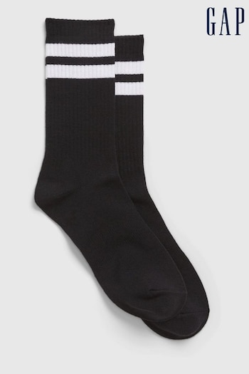Gap Black Crew Knit Socks (K93277) | £8