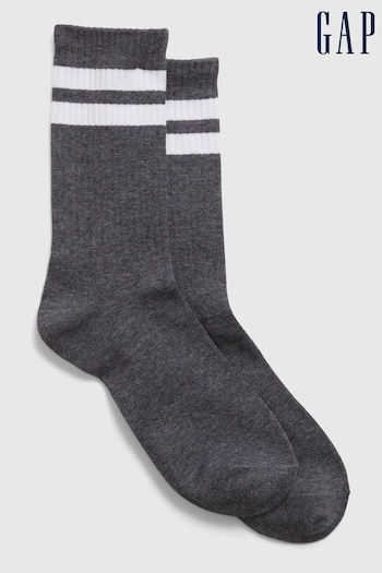 Gap Grey Crew Knit Socks (K93301) | £8