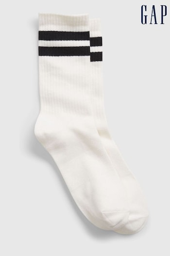 Gap White Crew Knit Socks (K93315) | £8