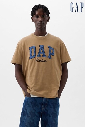 Gap Brown Dapper Dan Logo T-Shirt (K93345) | £25