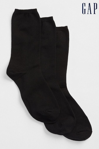Gap Black Basic Ankle Socks 3-Pack (K93351) | £10