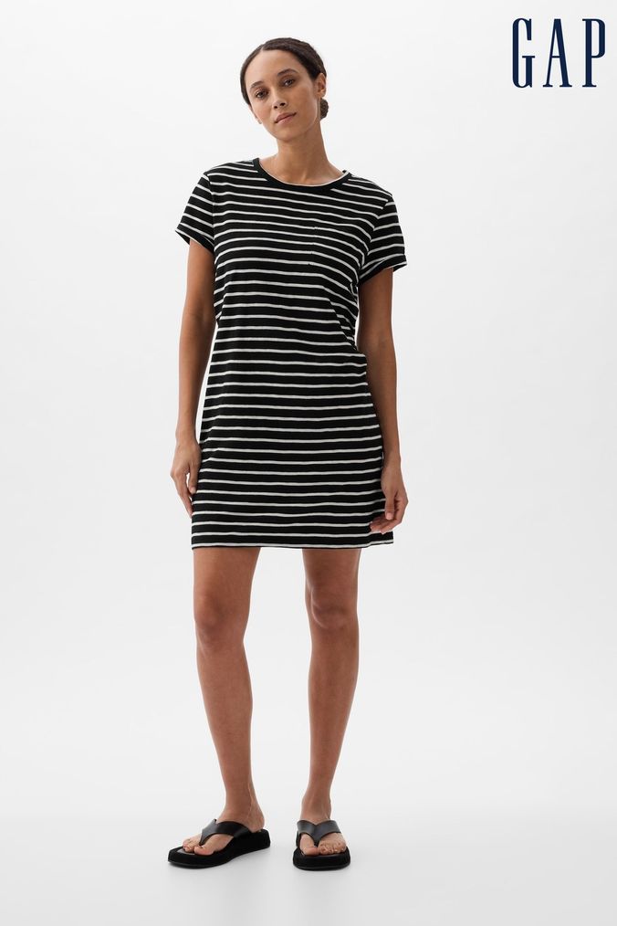 Gap black t shirt dress on sale