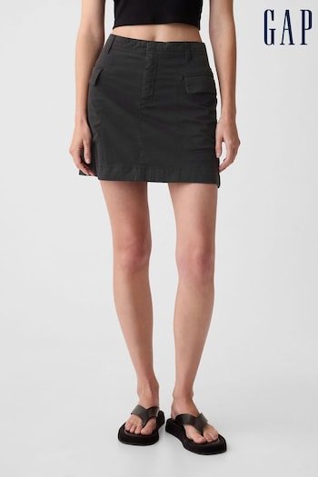 Gap Black Cargo Mini Skirt (K93417) | £35