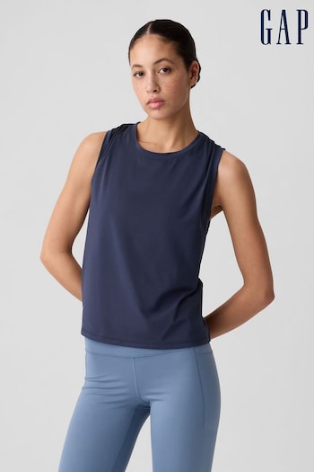 Gap Navy Fit Jersey Tank Top (K93429) | £15