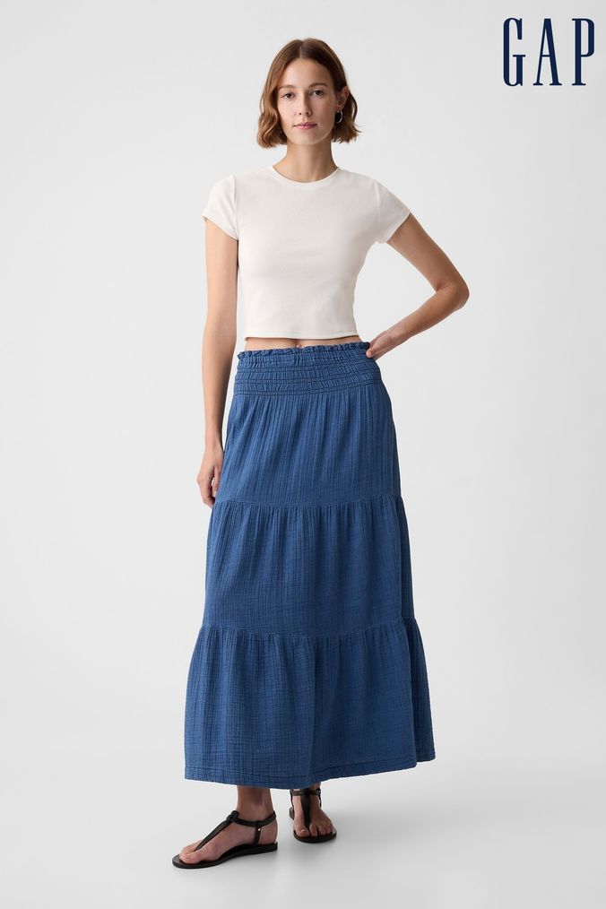 Jersey skirt gap outlet