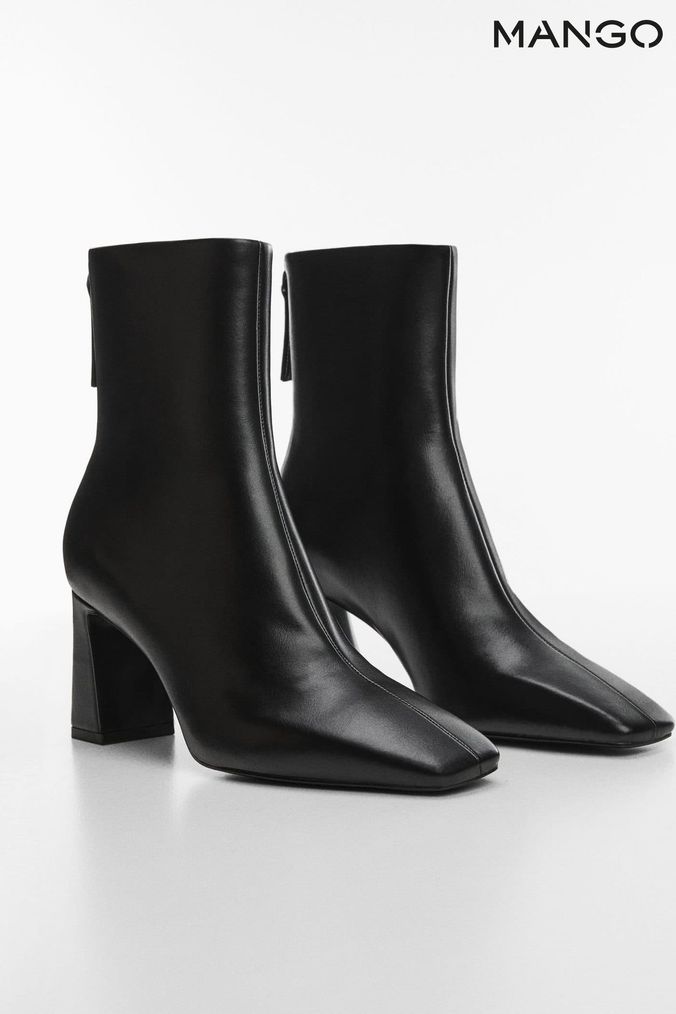 Mango heel on sale sock boots