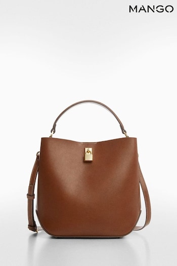 Mango Shopper Bag With Padlock (K93548) | £50
