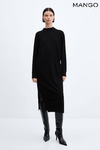 Mango Round-Neck Knitted Dress (K93560) | £36