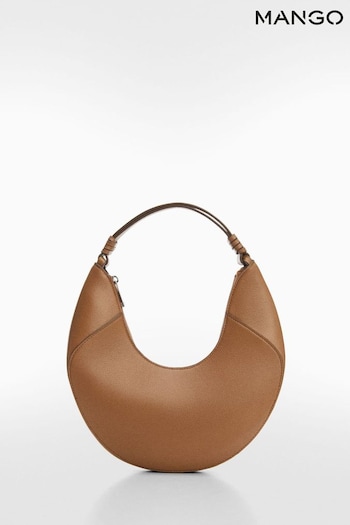 Mango Leather Effect Shoulder Bag (K93632) | £46