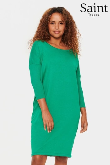 Saint Tropez Green Mila Knee Length Dress (K93792) | £50