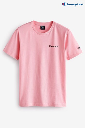 Champion Crewneck Pink T-Shirt (K93797) | £22