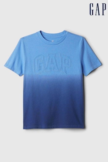 Gap Blue Logo Crew Neck Short Sleeve T-Shirt (4-13yrs) (K93873) | £14