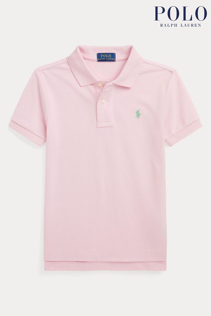 Buy Boys Polo Shirts Pink Tops Online Next UK