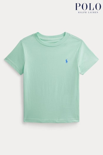 Polo Ralph Lauren Boys Cotton Jersey Crew Neck T-Shirt (K94362) | £42 - £45