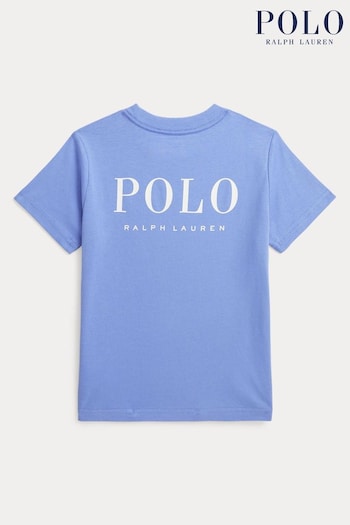 women footwear Gold xxl wallets polo-shirts Boys Logo Cotton Jersey T-Shirt (K94398) | £45 - £49