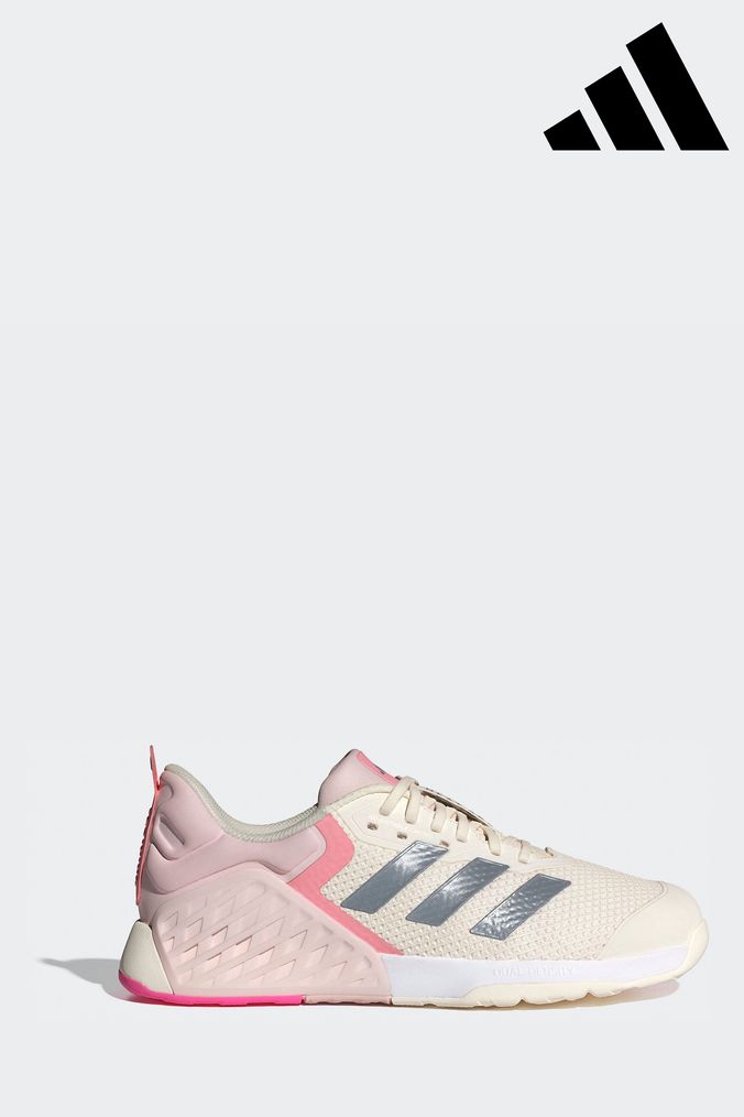 Pink adidas trainers ladies hot sale
