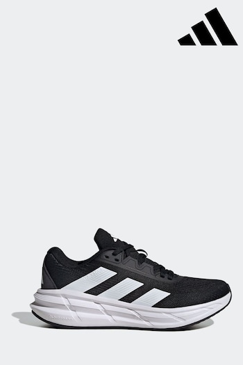 adidas FZ4270 Black Questar 3 Trainers (K94559) | £70