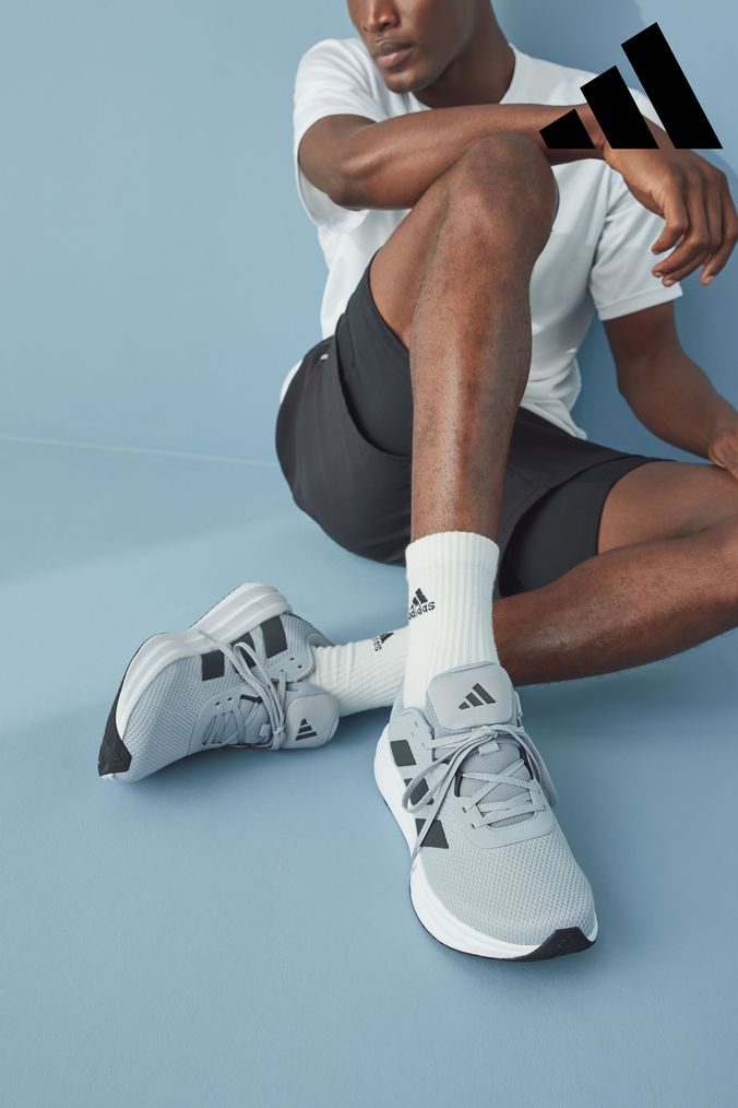 adidas Mens Grey Trainers Next Official Site