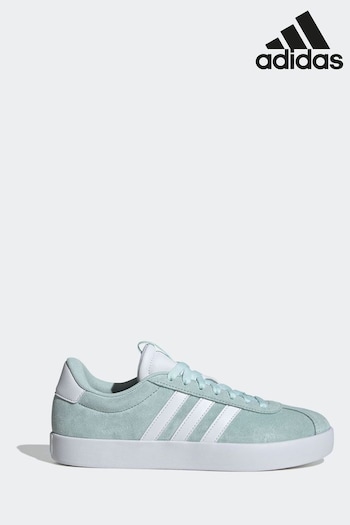 adidas Green VL Court 3.0 Trainers (K95372) | £60