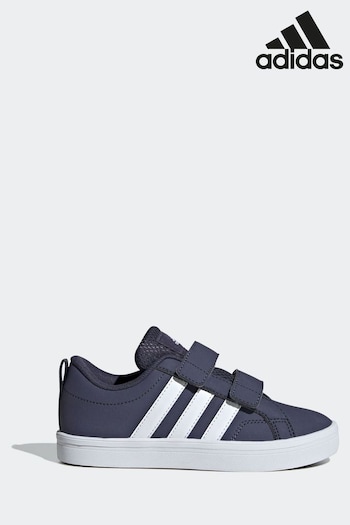 adidas Navy Blue Kids VS Pace 2.0 Shoes (K95628) | £28