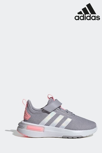 adidas Grey Kids Racer TR23 Shoes (K95636) | £38