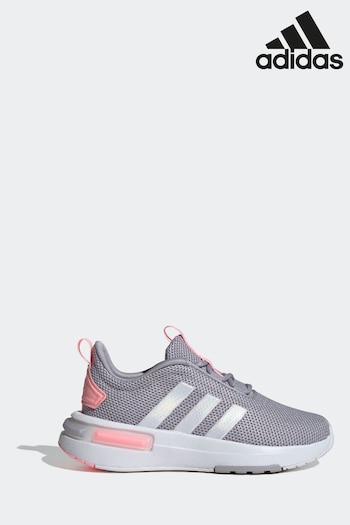 adidas Long Grey Kids Racer TR23 Shoes (K95651) | £40