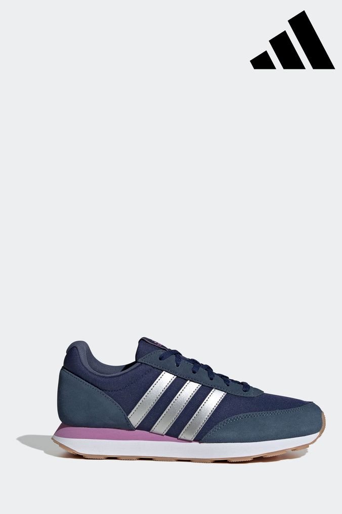 Adidas blue ladies trainers online