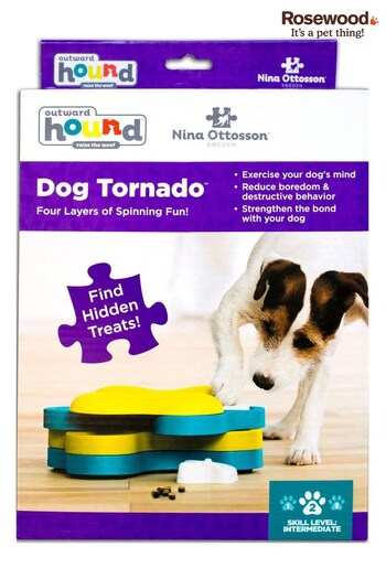 Rosewood Blue Nina Ottosson Dog Tornado Dog Toy Challenge (K95837) | £24