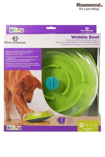 Rosewood Green Nina Ottosson Wobble Bowl Dog Toy Challenge (K95842) | £24