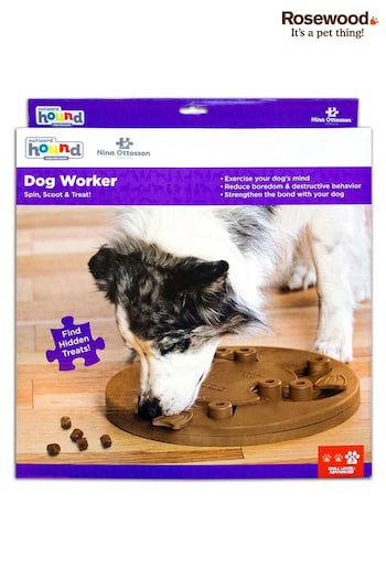 Rosewood Tan Nina Ottosson Dog Worker Composite Dog Toy Challenge (K95852) | £26