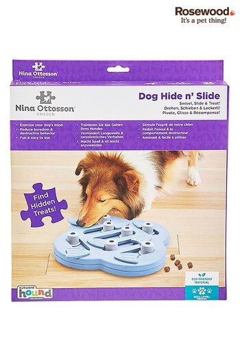 Rosewood Purple Nina Ottosson Dog Hide N Slide Dog Toy Challenge (K95875) | £22