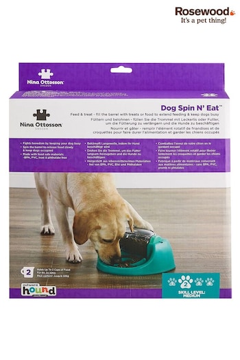 Rosewood Green Nina Ottosson Dog Spin N' Eat Dog Toy Challenge (K95899) | £28