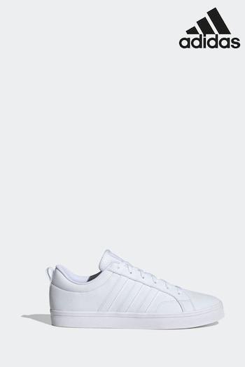 adidas White logowear VS Pace Trainers (K96054) | £45