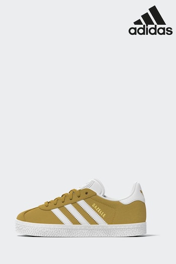 adidas Yellow Gazelle Shoes (K96087) | £45