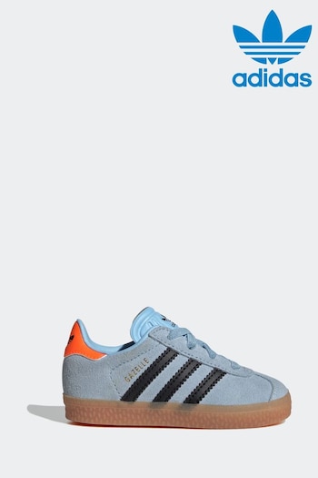 adidas Originals Blue Gazelle Trainers (K96163) | £40