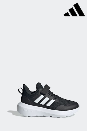 adidas Black/White Sheep Fortarun 3.0 Trainers (K96165) | £35