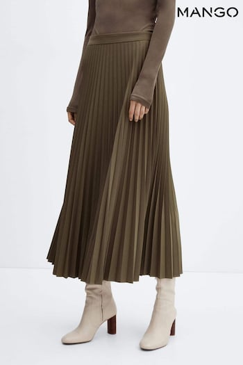 Mango Pleated Long Skirt (K97007) | £50